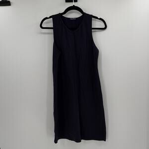 Nautica Women's V-neck Performance Fabric Mini Dress - Navy - Small